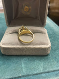 18ct Yellow Gold 2.20ct Diamond Cluster Ring