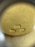 18ct Gold Ave Maria Holy Pendant