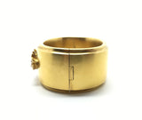 Austrian Victorian Gold, Pearl and Citrine Bangle - Ishy Antiques