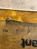 0.30ct old cut diamond studs in Platinum
