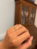 18ct Gold Diamond Set Band
