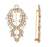 Private Sale Georgian 10ct Old Cut Brooches