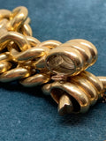 18ct Yellow Gold Curb Link Bracelet