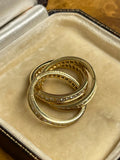 Reserved 18ct Yellow Gold, Cartier Trinity / Trilogy Ring