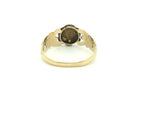 Victorian 15ct Gold Ruby and Split Pearl Ring - Ishy Antiques