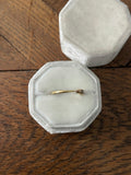 18ct Gold and Platinum 5 Stone Diamond Bezel Set Ring