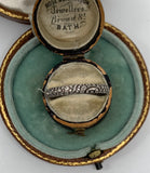 Danish Silver Engraved Band HJ