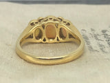 18ct Gold Opal and Diamond Ring