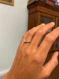 1.07ct Old Cut Solitaire Diamond Ring