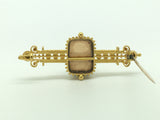 Continental Antique Portrait Brooch 19th Century - Ishy Antiques