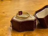 Reserved 15ct Gold Garnet Ring