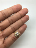 Rose Cut Diamond Ring 18ct Gold - Ishy Antiques
