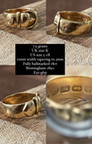 Private Sale M 18ct 1890 Buckle Ring