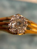 On hold Antique 1.05ct Old Cut Diamond Solitaire Ring