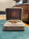 9ct Gold Heart Band