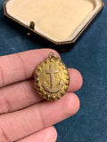 Victorian Gold Anchor Locket