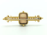 Continental Antique Portrait Brooch 19th Century - Ishy Antiques