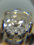 0.40ct 18ct & Platinum Old Cut Diamond Ring - Ishy Antiques