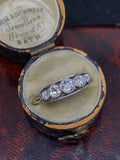 Vintage Old Cut diamond 5 Stone Ring