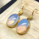 Early 20th century Opaline Gold Earrings