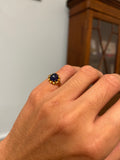 18ct Gold Sapphire Buttercup Ring