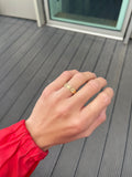 9ct Gold Heart Band