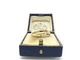 18ct Gold, Diamond Set wishbone half eternity ring/ Wedding Band. 0.33 Carats. Fully Hallmarked RRP 1000GBP - Ishy Antiques