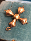 Georgian Paste Cross in Gold