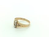 18ct Gold Dutch Rose Cut Diamond Ring Circa 1900 - Ishy Antiques