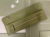 Vintage Diamond Tennis Bracelet by VCA with Papers