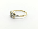 1920's 18ct 8 cut Diamond Ring - Ishy Antiques