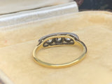Vintage Old Cut diamond 5 Stone Ring