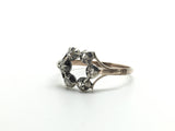 6 Diamond Georgian Hexagon Ring - Ishy Antiques