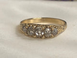 Edwardian 18ct Gold Diamond Ring