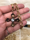 Georgian Paste Cross in Gold
