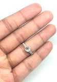 Certified Platinum Old Cut Diamond Engagement Ring - Ishy Antiques