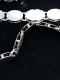 Victorian Flat Silver Collar