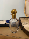 Victorian 18ct Gold Glass Scent Bottle