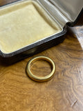 22ct Gold Donut Wedding Band