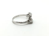 18ct Gold Snake Ring - Diamond Eyes - Ishy Antiques