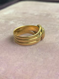 18ct Gold Antique Snake Ring 1894