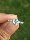 Certified Platinum Old Cut Diamond Engagement Ring - Ishy Antiques