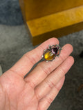 Early 20th Century Rock Crystal Beetle Brooch