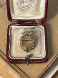 Victorian Crowned Portrait Brooch