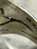 Diamond Pave Signet Ring