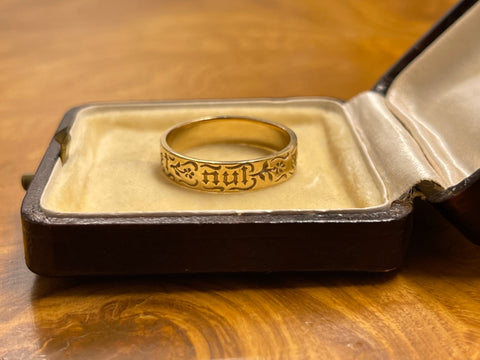 Vous et nul autre 14ct Gold Ring