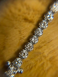 3ct Diamond 18ct White Gold Tennis Bracelet