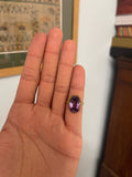 19th Century Amethyst Conversion Ring