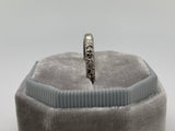 Art Deco Platinum Floral Band