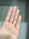 9ct Gold Opal Solitaire Ring